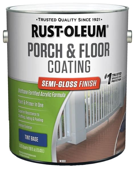 Rust Oleum PNT PORCH FLR STN GLS LW VOC G Paradise Lumber Hardware