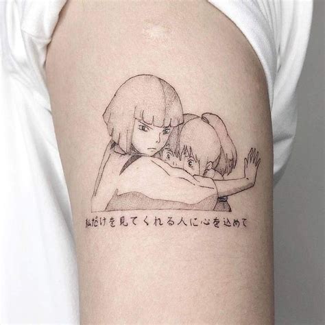 Studio Ghibli Tattoo Anime Tattoo Tatuagem Ghibli Tatuagem Hippie