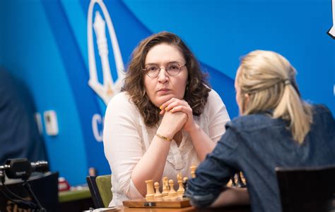 Cairns Cup Round Anna Muzychuk With Black Beats Kosteniuk