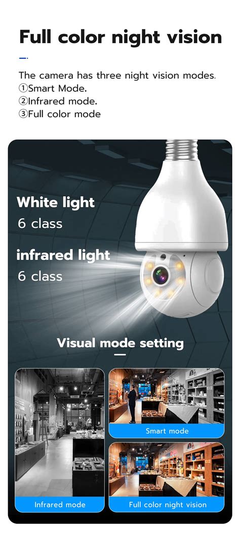 Buy JOOAN 5G WiFi 3MP Bulb Camera Indoor Video Surveillance Camera Online