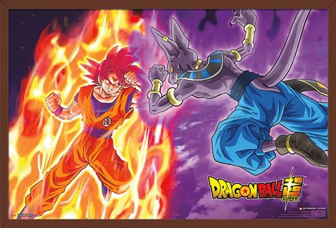 Dragon Ball: Super - Gods Battle Poster - Walmart.com - Walmart.com