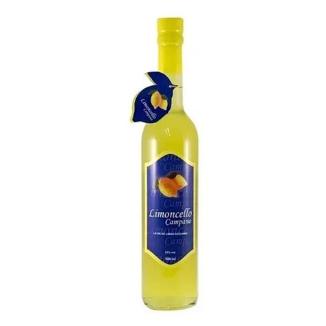 Licor Limoncello Campano Sabor Limão Siciliano 500ml MercadoLivre