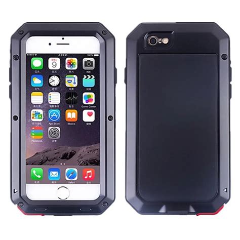 Heavy Duty Metal Aluminum Doom Armor Waterproof Case For Iphone 6 6s 7 8 Plus X 5s Se 4 4s Xs