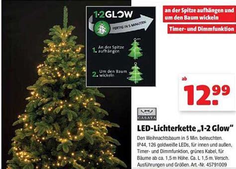 Casaya Led Lichterkette 1 2 Glow Angebot Bei Hagebaumarkt 1Prospekte De