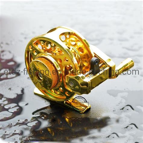 Freshwater Fly Fishing Spinning Reel Metal Spool Folding Arm