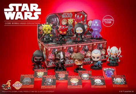 Hot Toys Cosbi Bobble Head Collection CBX Star Wars Dark Side Series Original Box Of