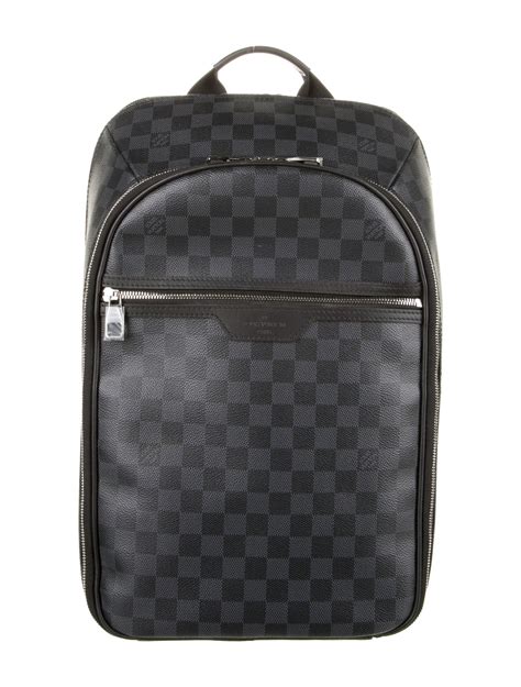 Louis Vuitton Damier Infini Michael Backpack Black Backpacks Bags