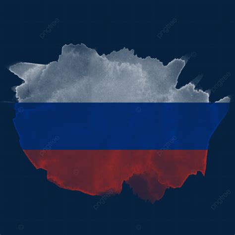 Russian Flag Illustration Proud Symbol Of Federation Russian Flag