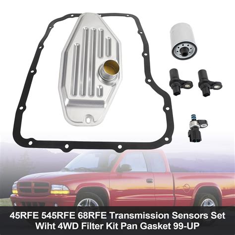 45RFE 545RFE 68RFE Transmission Sensors Set Wiht 4WD Filter Kit Pan