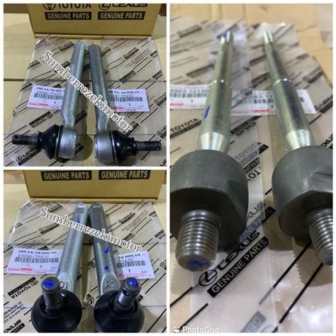 Jual Rack End Long Tie Rod 2pcs Dan Tie Rod 1set Kiri Kanan Toyota