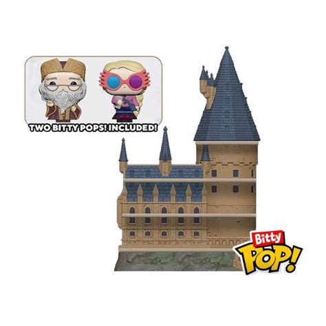 Funko Pop Bitty Display Harry Potter Hogwarts Castle Comes With 2X