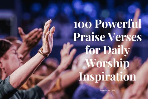 powerful praise verses  daily worship inspiration