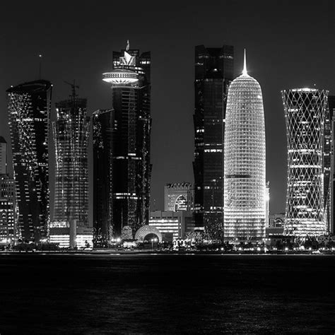 Doha Skyline on Behance