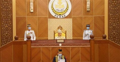 Perak Mb Sultan Nazrin Consents To Dissolving State Assembly The