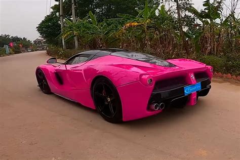 Вьетнамские блогеры построили достоверную реплику Ferrari La Ferrari