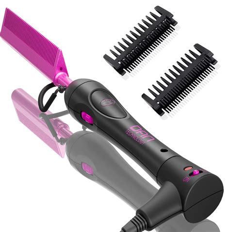 200 500°f Pink Hot Comb Electric Hot Comb For Lace Front