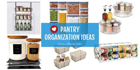 The BEST Pantry Organization Ideas and Products | Lil' Luna