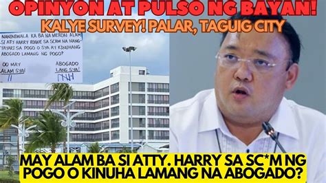 Omg Heto Na May Alam Nga Ba Si Atty Harry Roque Sa Sc M Ng Pogo O