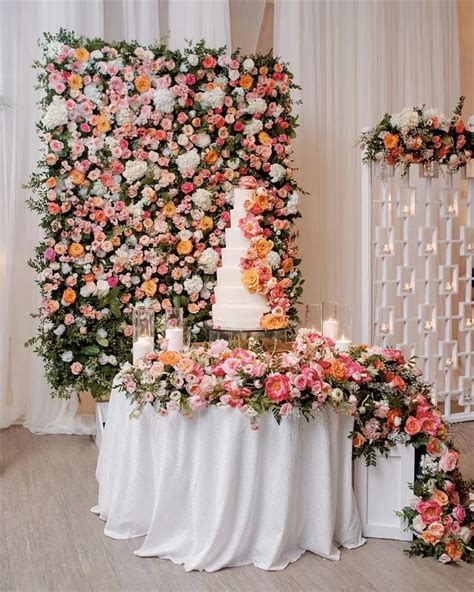 Champagne Roll Up Flower Wall Backdrop Ft X Ft Artificial Flower