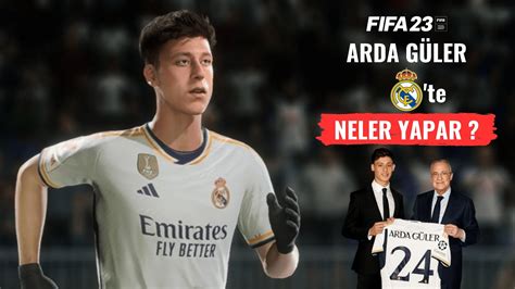 ARDA GÜLER REAL MADRİD TE NELER YAPAR FİFA 23 REBUİLD YouTube