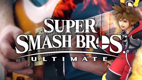 Super Smash Bros Ultimate Theme Lifelight On Guitar Youtube