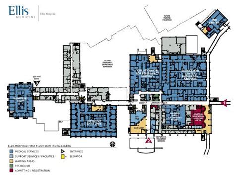 Ellis Hospital Campus Map