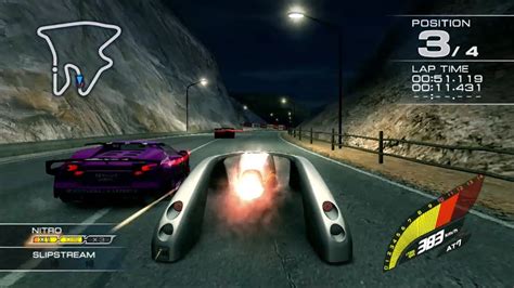 Ridge Racer Extreme Battle High Winding With B Control View