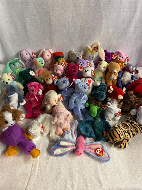 Retired TY Beanie Babies See Description and Pick Your Beanie E - Etsy