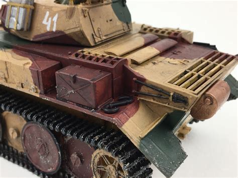 Built 1 35 Scale Tank Pz Kpfw II Ausf L Luchs Tamiya WW2 German Tank