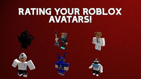 Rating Your Roblox Avatars Part 1 Roblox Youtube