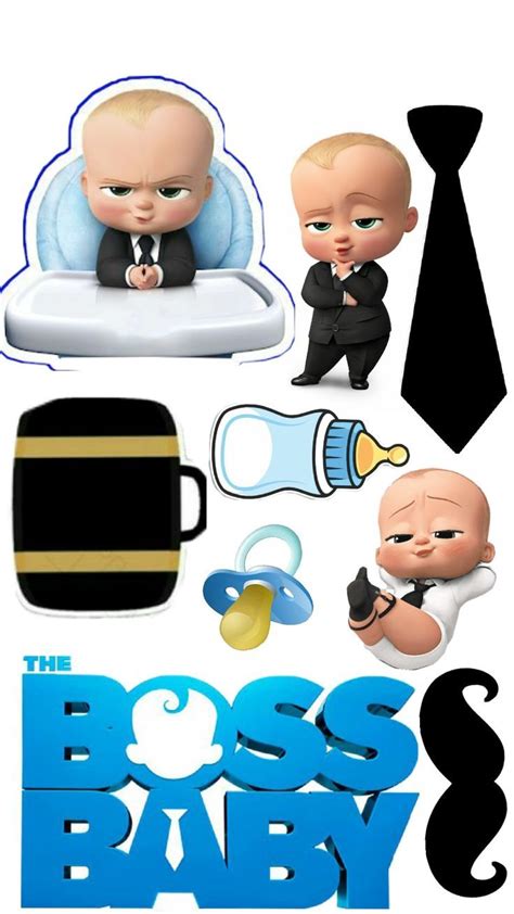 Jefe en Pañales in 2024 Boss baby Boss Topper