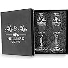 Amazon StonKraft Engraved Brass Goblets Champagne Glasses Flutes