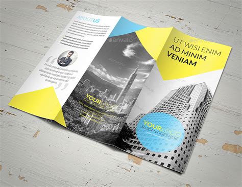 Clean Multipurpose Trifold Brochure By Fathurfateh Graphicriver