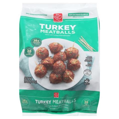 Harris Teeter™ Microwavable Turkey Meatballs 28 Oz Harris Teeter