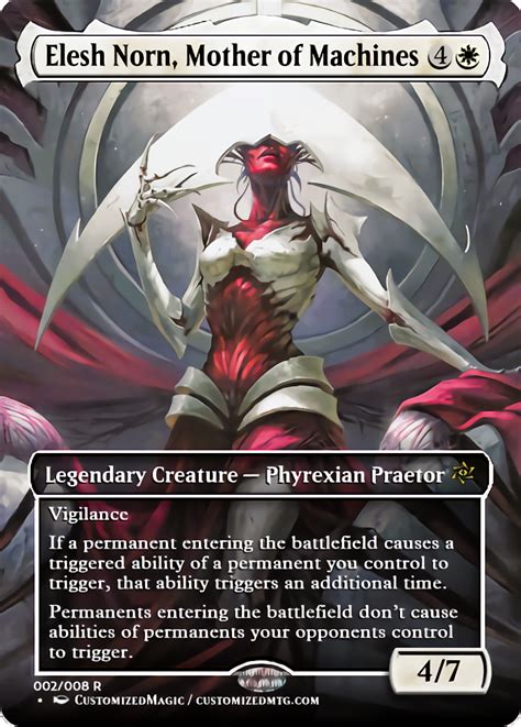 Elesh Norn Mother Of Machines Magic The Gathering Proxy Cards