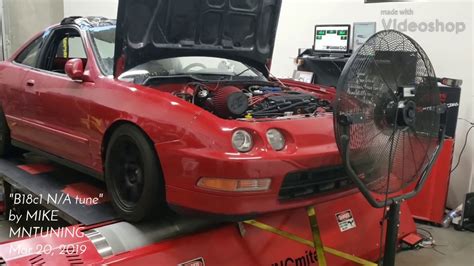 Integra GSR B18c1 All Motor Dyno 211whp 134trq YouTube