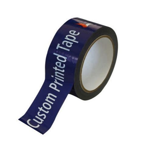 Brand Pack Color Blue Printed Bopp Self Adhesive Tape At Rs Roll