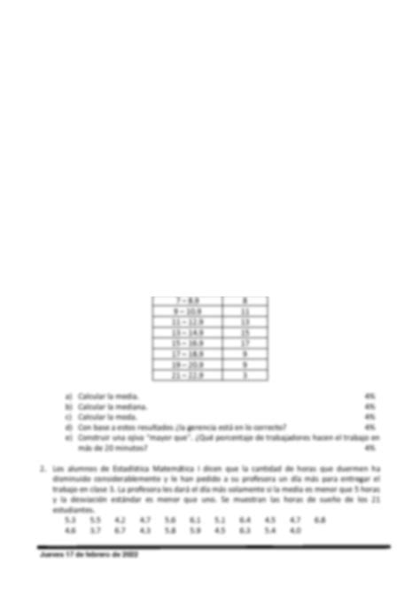 Solution Estad Stica Matematica I Primer Parcial I P A Studypool