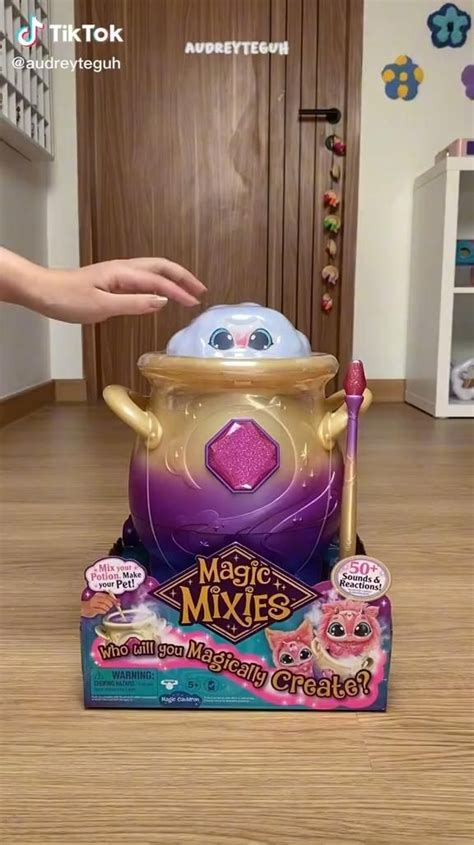 Magic Mixies Magical Misting Cauldron With Interactive 8 Inch Blue