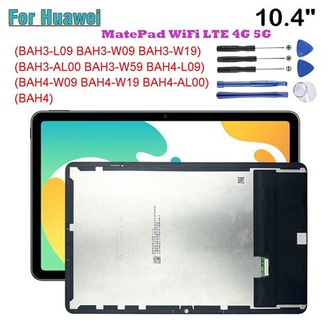 Lcd Inch For Huawei Matepad Bah L Bah W Bah W Bah Al