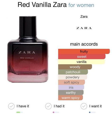 Zara Red Vanilla Perfume for Women