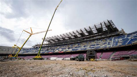 El Camp Nou Est Hecho Trizas El V Deo M S Desolador De Las Obras