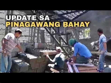 UPDATE SA PINAGAWANG BAHAY GRABE NapaWOW Ako Sa TERRACE At HAGDAN Na