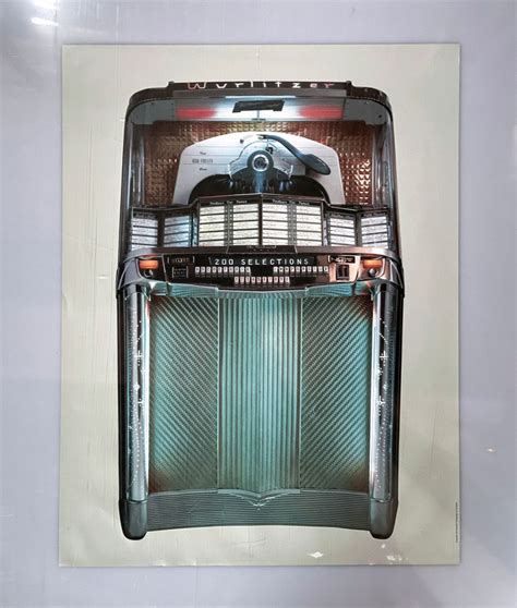 Poster Of Wurlitzer 1900 Centennial Jukebox