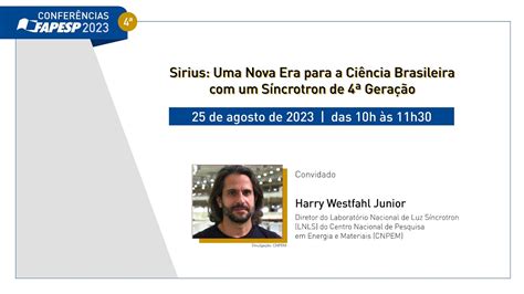 Confer Ncia Sirius Uma Nova Era Para A Ci Ncia Brasileira Um