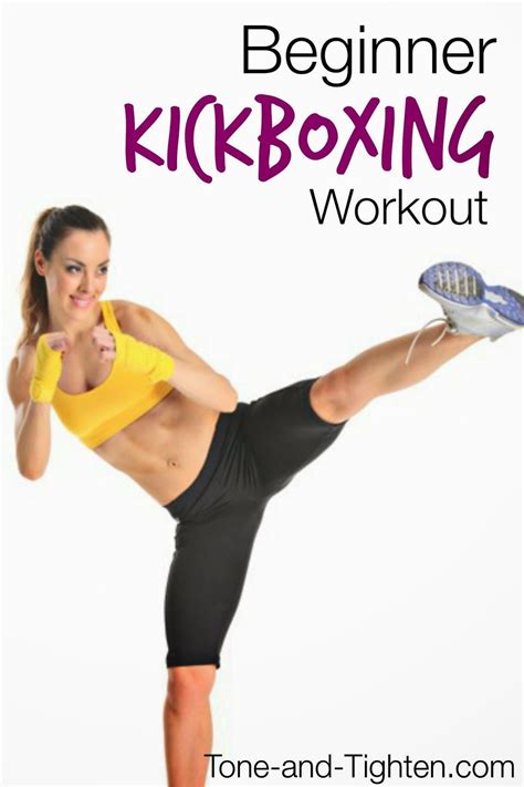 Beginner Kickboxing Workout Video In 2020 Kickboxing Workout Kickboxing Workout Video