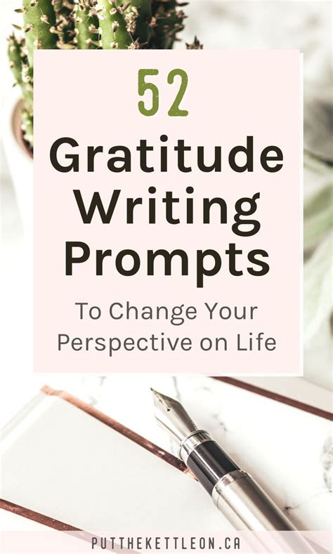 52 Gratitude Journal Prompts To Increase Happiness Artofit