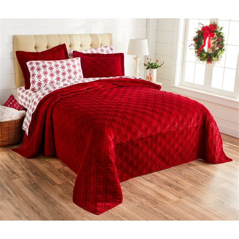 Velvet Diamond Quilted Bedspread Fullbeauty Outlet