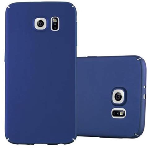 Cadorabo Hoesje Voor Samsung Galaxy S In Metaal Blauw Hard Case