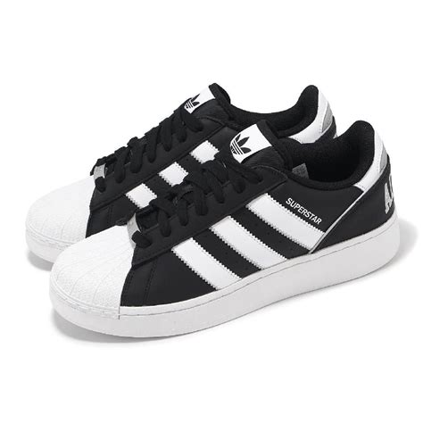 Adidas 愛迪達 休閒鞋 Superstar Xlg T 男鞋 女鞋 黑 白 厚底 增高 貝殼頭 三葉草 Ie0759 Pchome